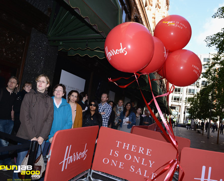 Harrods Open Sale with Spectacular Performance
