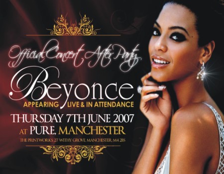 Beyonce Official Concert After party