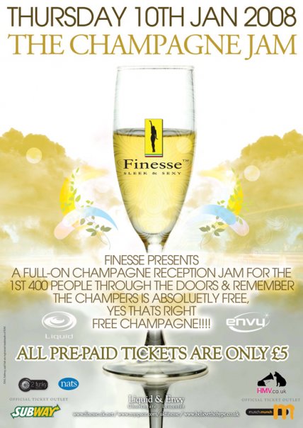 Finesse Presents The Welcome Back Champagne Jam