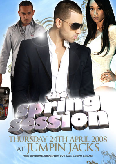 THE SPRING SESSION  @ JUMPIN JACKS THE SKYDOME