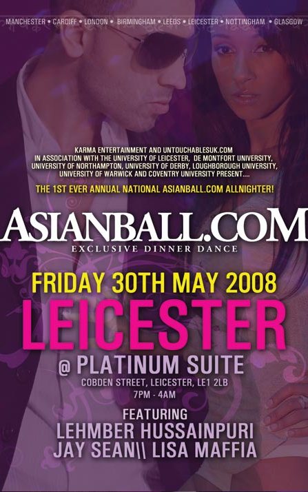 Asianball.com Present Leicester Asian Ball