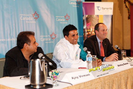 Bollywood superstar, Akshay Kumar, to carry the Olympic Flame in Toronto for 2010 Olympic and Paraly