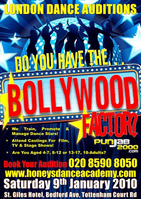 HONEY'S DANCE ACADEMY LAUNCHES SEARCH FOR NEW BOLLYWOOD STARS