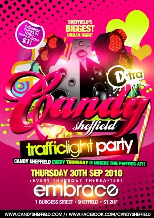 CANDY LAUNCH PARTY THURSDAY 30TH SEPT @ SUPERCLUB EMBRACE SHEFFIELD!