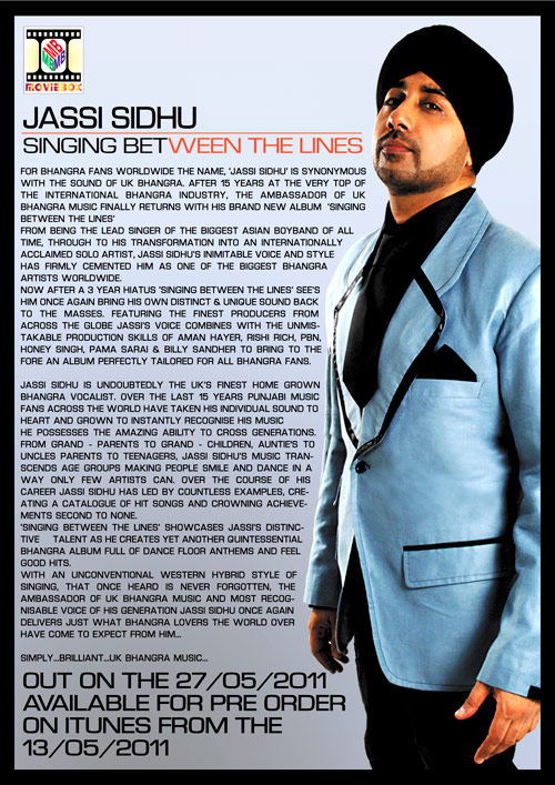 Jassi Sidhu Interview - Singing Between the Lines
