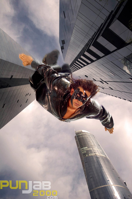 Three doses of Bollywood Superstar, Hrithik Roshan, as he plays triple role in 'Krrish 3'!