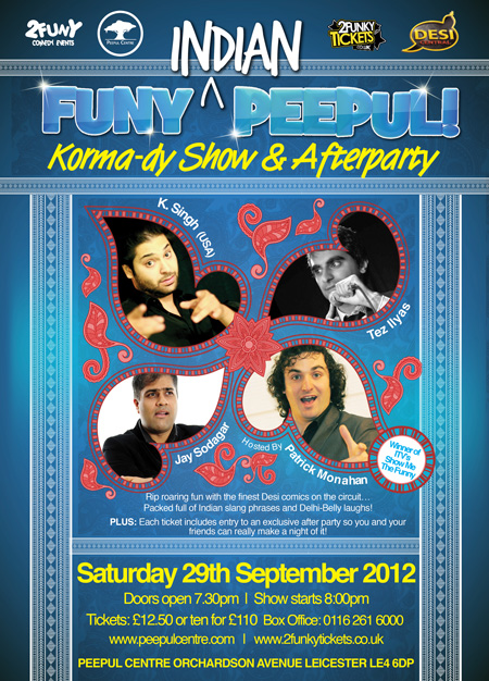 Funy Indian Peepul Comedy show and afterparty