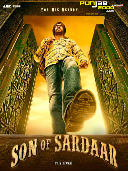 Bollywood Superstar, Ajay Devgn, takes time out from his holiday to launch first Theatrical Trailer of Son of Sardaar