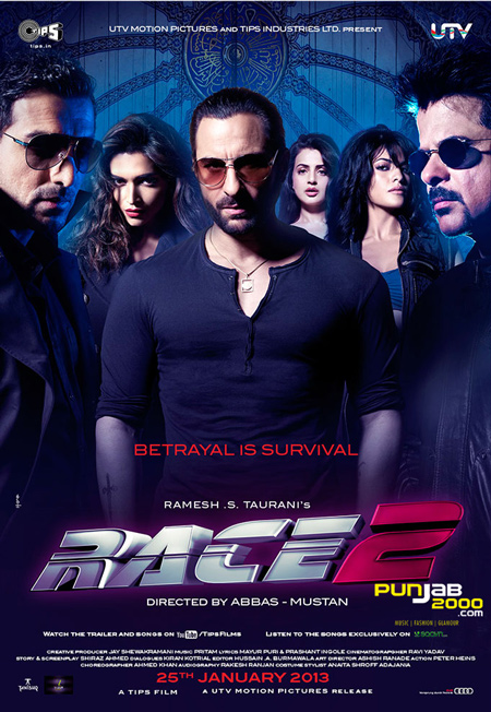 Saif Ali Khan, Deepika Padukone, John Abraham, Jacqueline Fernandez, Anil Kapoor & Ameesha Patel star in Race 2
