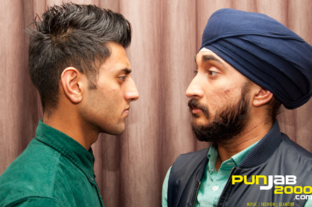 Look into my eyes, look into my eyes, the eyes, the eyes, eyes, not around the eyes, don't look around the eyes, look into my eyes.. Akshay Meets Jus Reign The Interview coming soon....