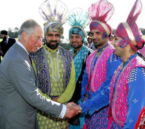 HRH Princes Charles with former members of GPD