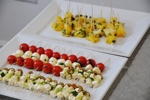 Selection of canapés served at the event courtesy of The Space Birmingham*