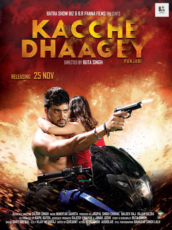 Kacche Dhaagey 2022 Punjabi Movie 400MB HDRip 480p Free Download