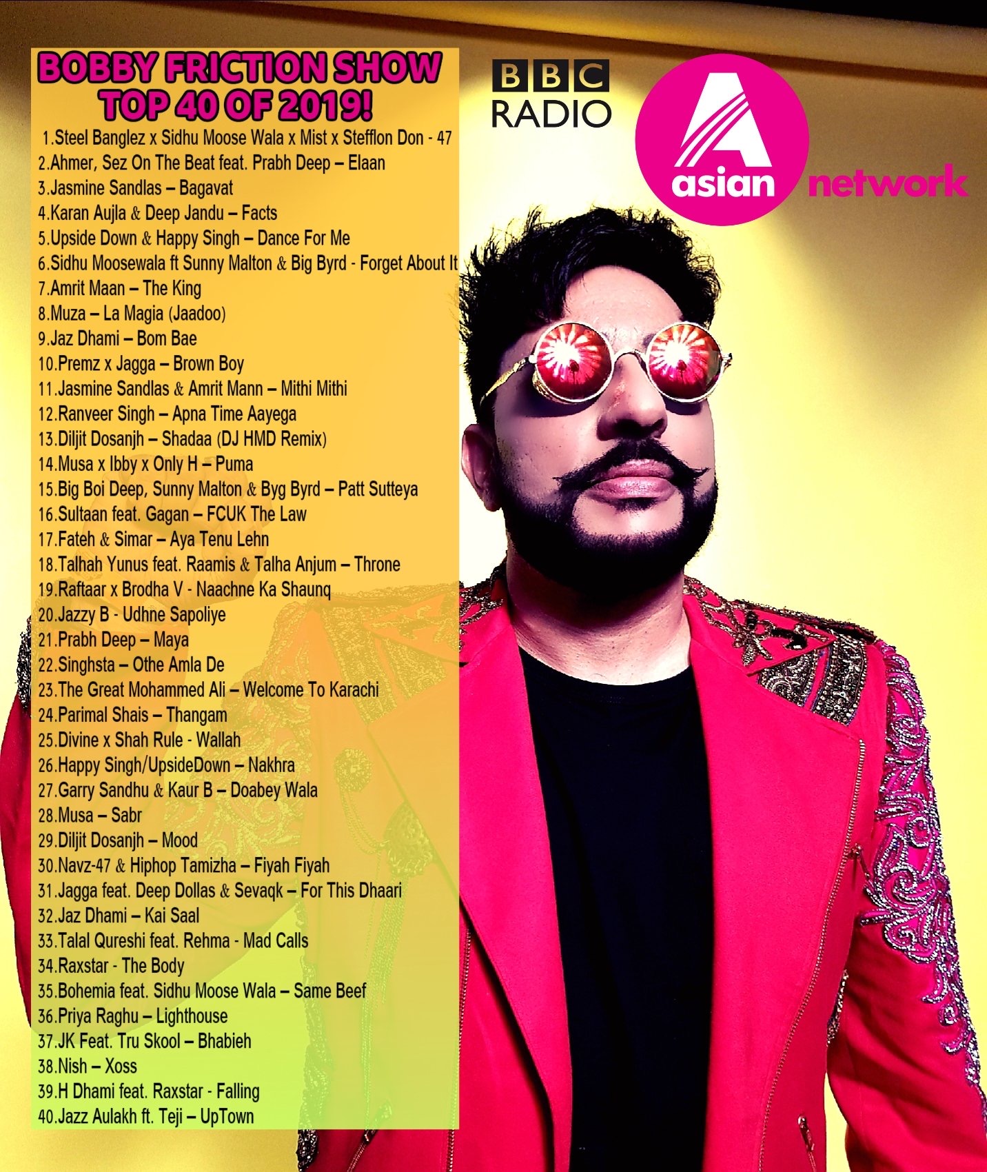 Bobby Friction Top 40 2019