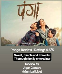 Panga Film Reviews