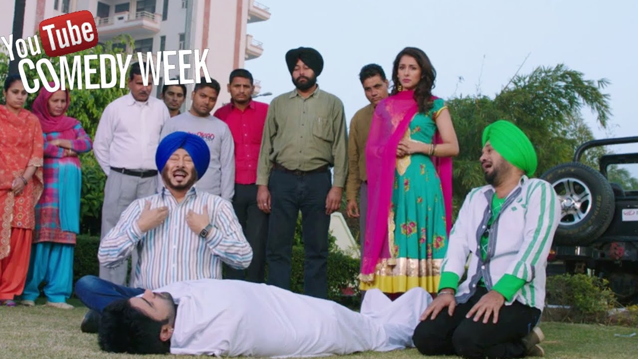 Best Punjabi comedy of 2013 by Jaswinder Bhalla, Guggi – Jatts in Golmaal |  Punjabi Movie 2013 